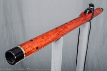 Burmese Rosewood Native American Flute, Minor, Mid G-4, #K27F (6)
